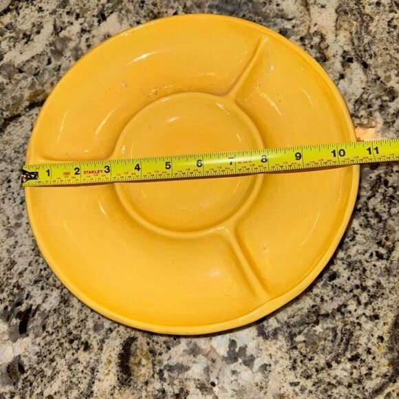 Homemade 1966 vintage ceramic cheese server with mouse topper lid
